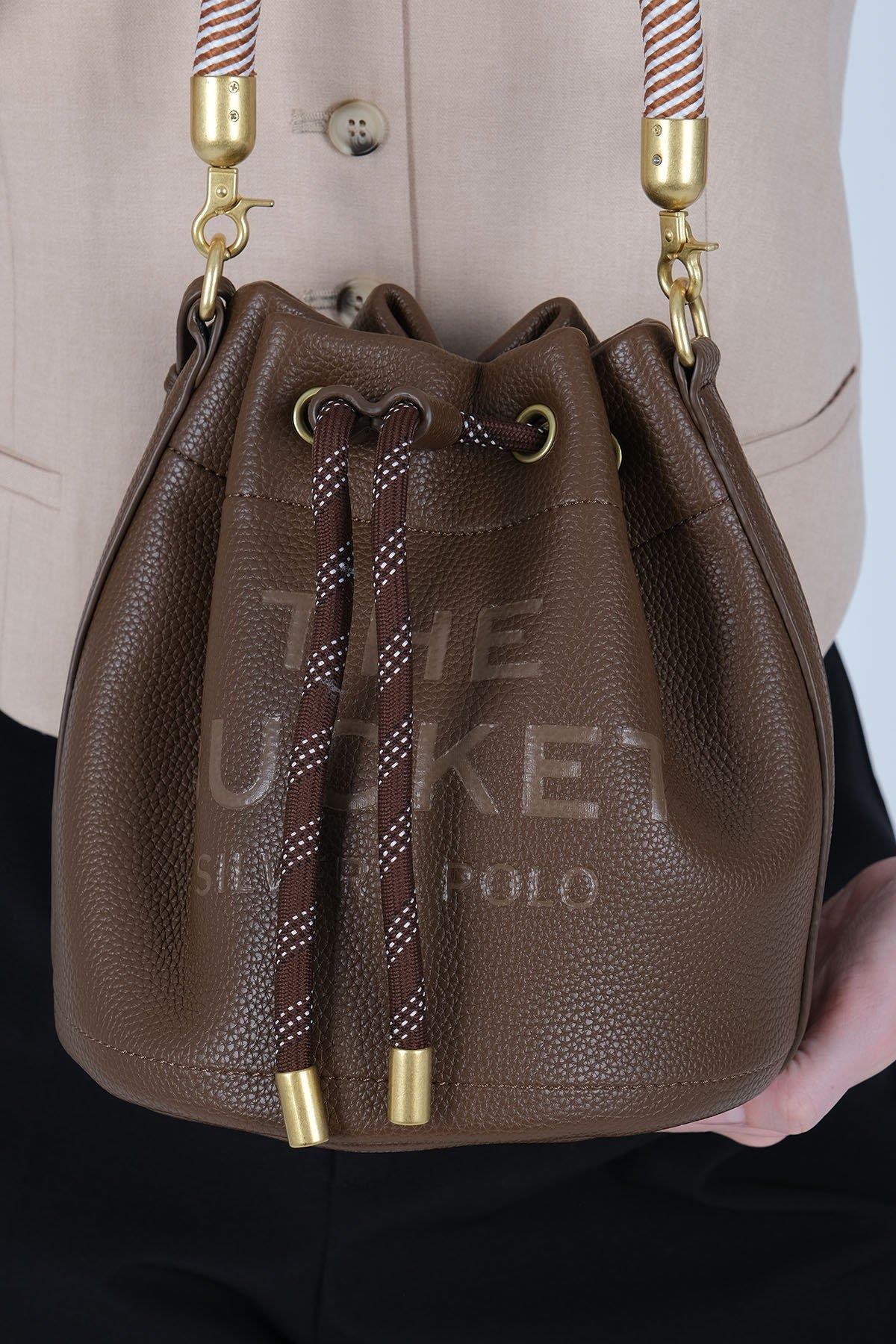 Silver & Polo - Kahve SP1248 Mini Rolax El ve Kol Çantası