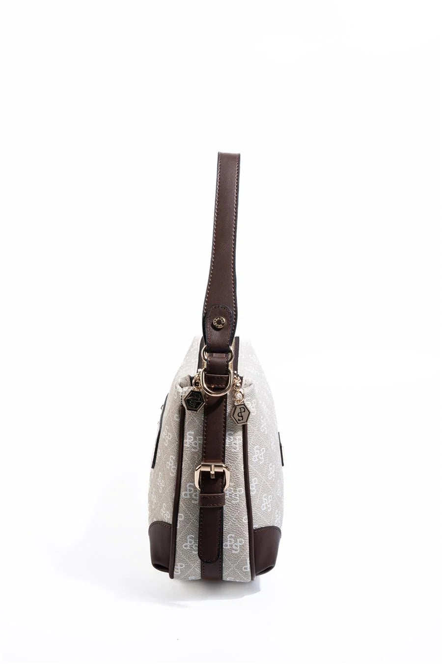 Silver&Polo Taş - Kahve  SP1269 Logolu Omuz Çantası